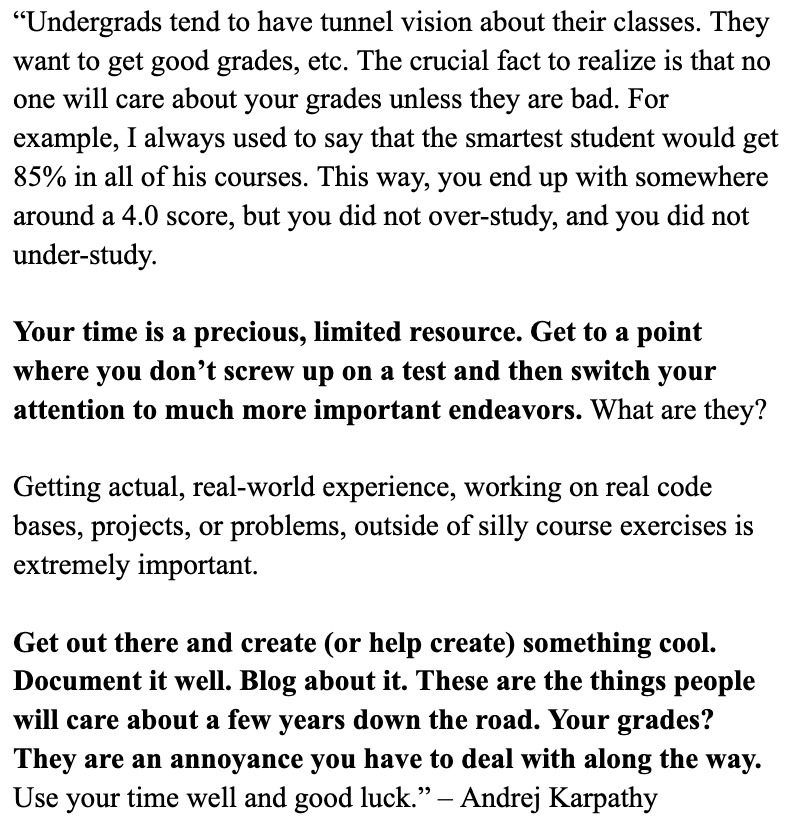 Karpathy GPA